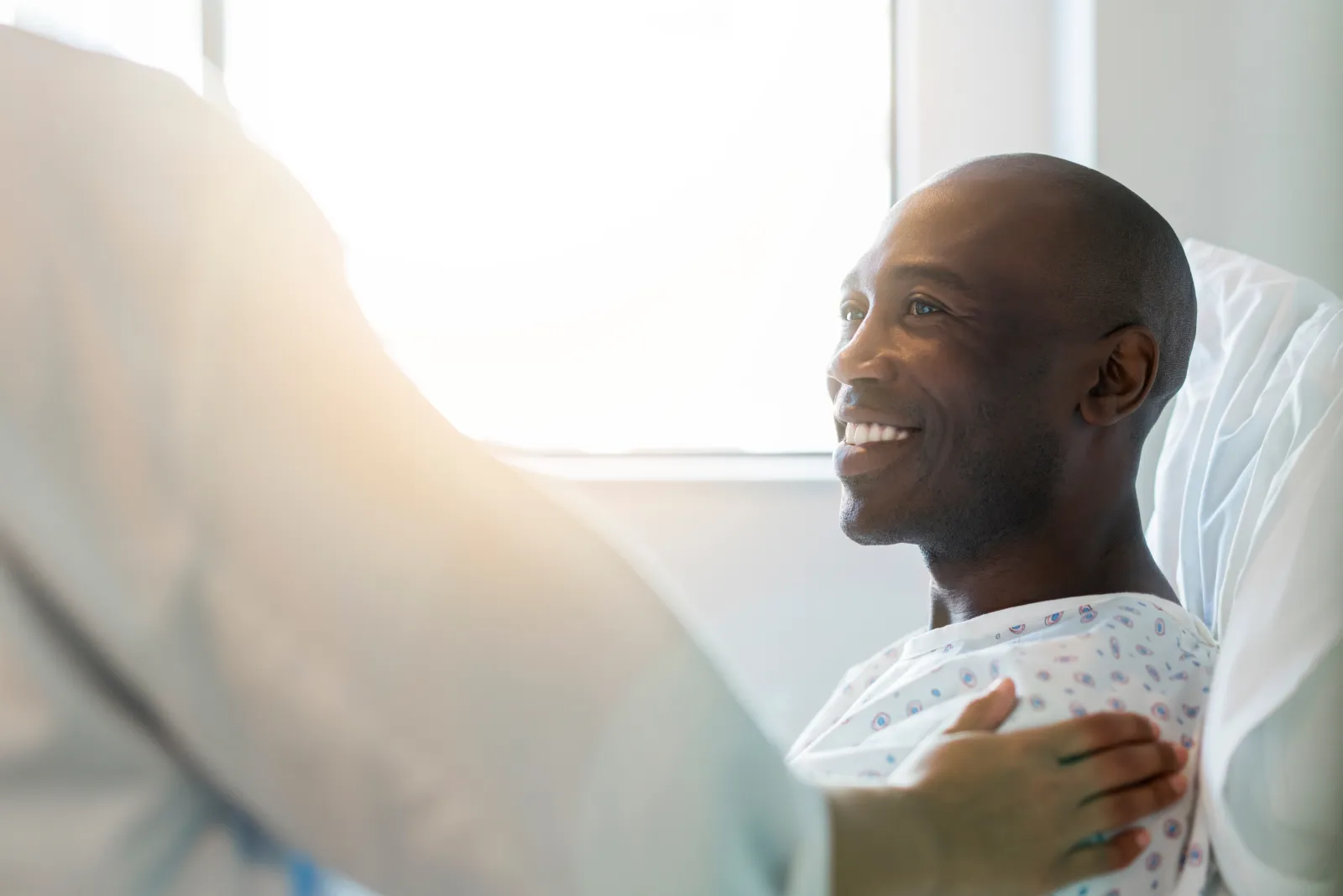 Man recovering in hospital